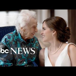Lady brings marriage ceremony dress, photographer to grandmother in hospice care l ABC News