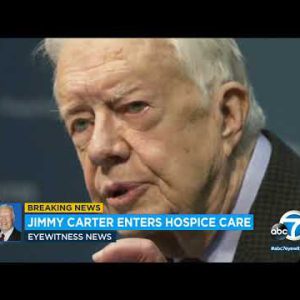 Archaic President Jimmy Carter to get hospice care at home in preference to cure at sanatorium