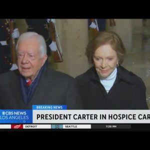 Outmoded President Jimmy Carter opts to enter hospice care