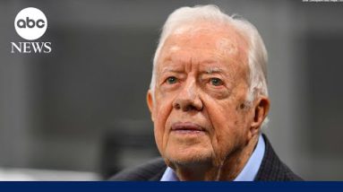 Dilapidated President Jimmy Carter enters hospice care at dwelling l GMA